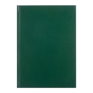 Ежедневник недатированный А5+136 листов Ideal new, бумвинил, блок 70 г/м2, зелёный