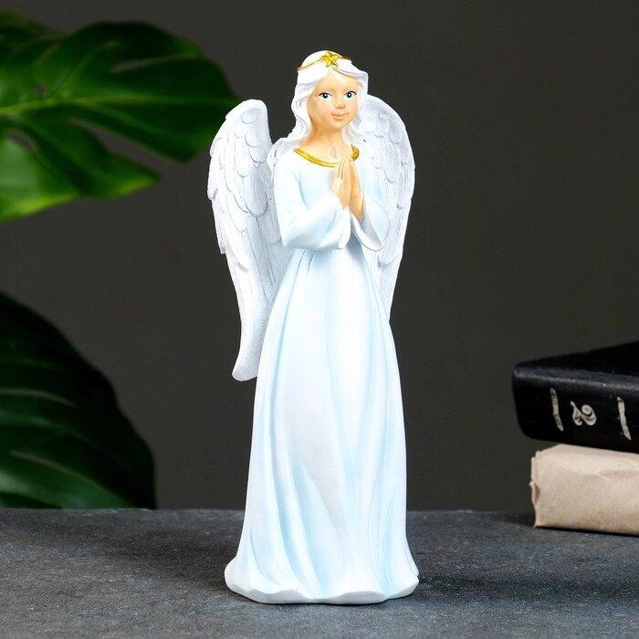Фигура "Ангел в молитве" 10х10х24см от компании Интернет-гипермаркет «MOLL» - фото 1