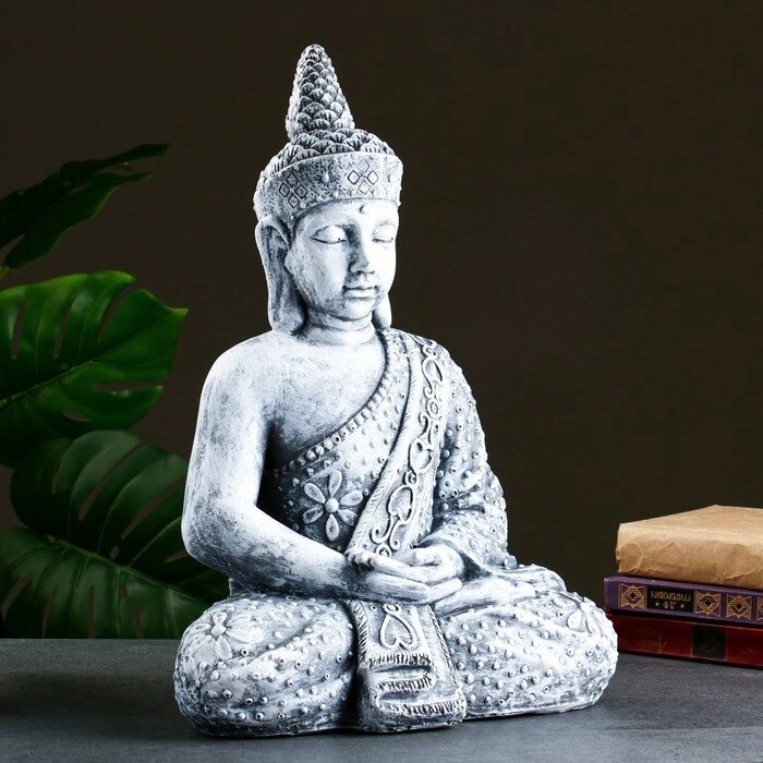 Фигура "Будда" камень, 46х35х20см от компании Интернет-гипермаркет «MOLL» - фото 1