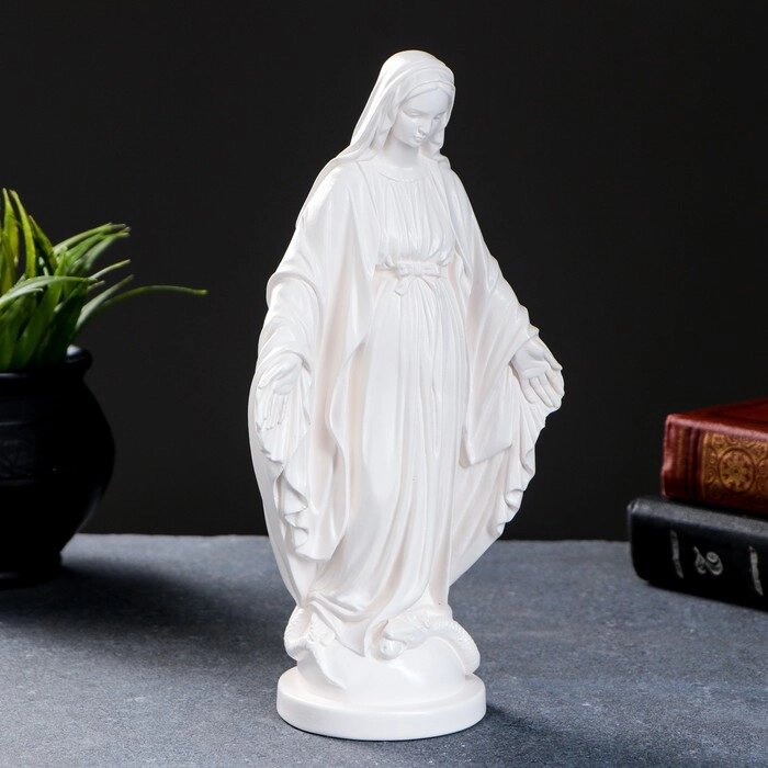 Фигура "Дева Мария" белая 23см от компании Интернет-гипермаркет «MOLL» - фото 1