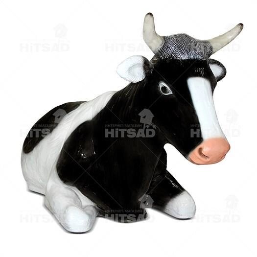 Фигура для сада Корова лежит от компании Интернет-гипермаркет «MOLL» - фото 1