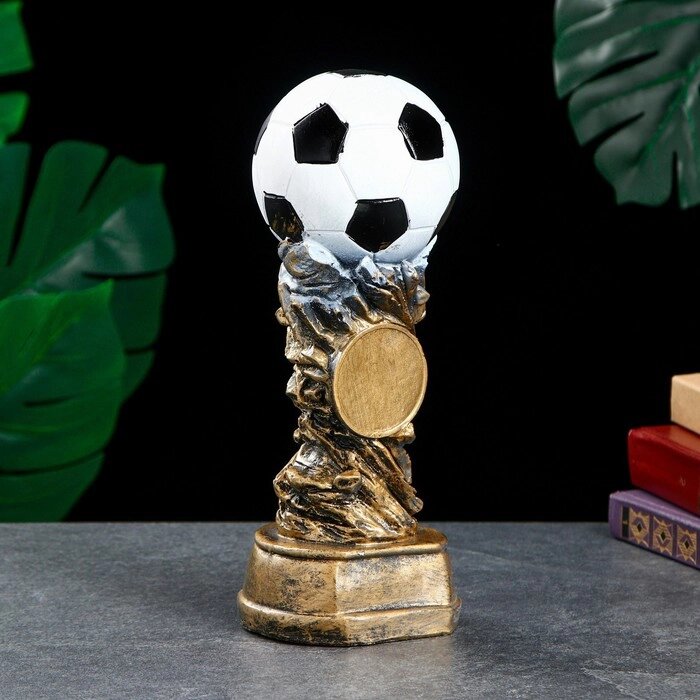 Фигура "Футбольный кубок" золото, 30х13х13см от компании Интернет-гипермаркет «MOLL» - фото 1