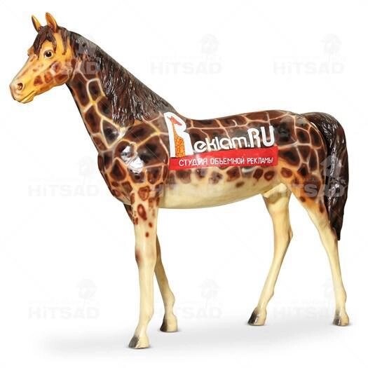 Фигура Коня с покраской Жираф от компании Интернет-гипермаркет «MOLL» - фото 1