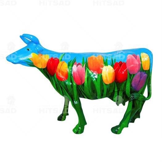 Фигура Корова Тюльпан от компании Интернет-гипермаркет «MOLL» - фото 1
