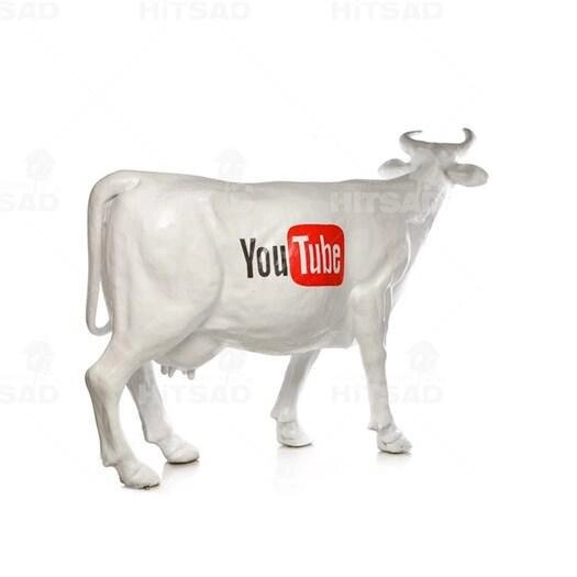 Фигура Корова YouTube от компании Интернет-гипермаркет «MOLL» - фото 1