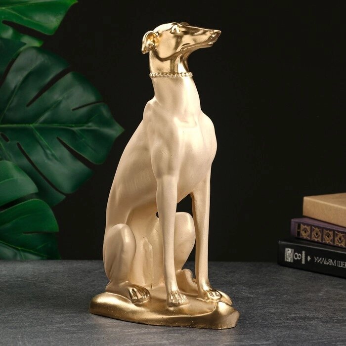Фигура "Собака Лорд" слоновая кость, 35х25х15см от компании Интернет-гипермаркет «MOLL» - фото 1