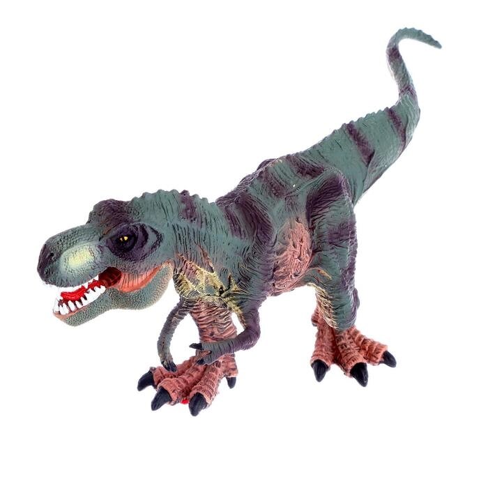 Фигурка динозавра "Тираннозавр", длина 32 см, мягкая от компании Интернет-гипермаркет «MOLL» - фото 1