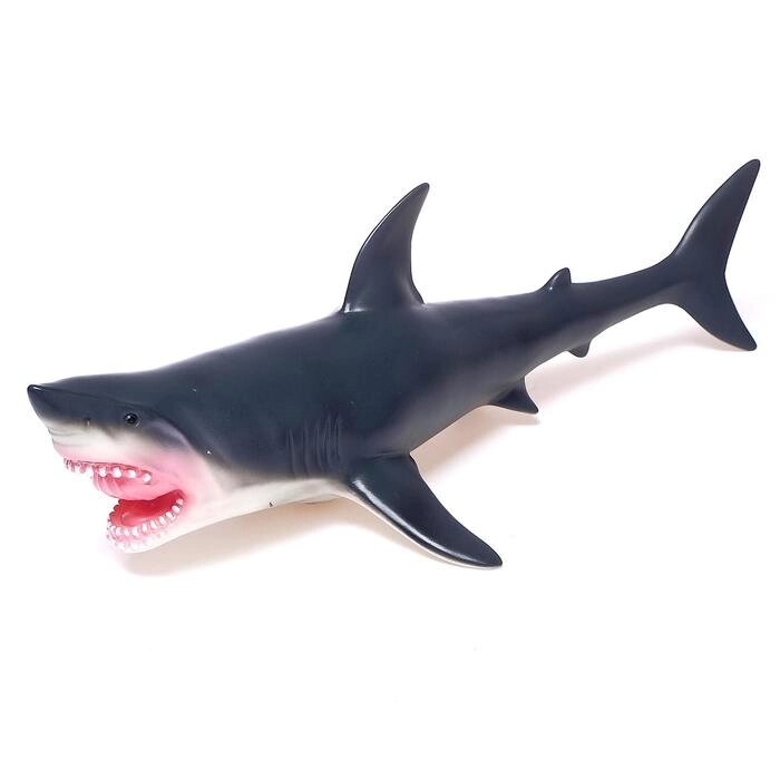 Фигурка животного "Серая акула", длина 41 см от компании Интернет-гипермаркет «MOLL» - фото 1