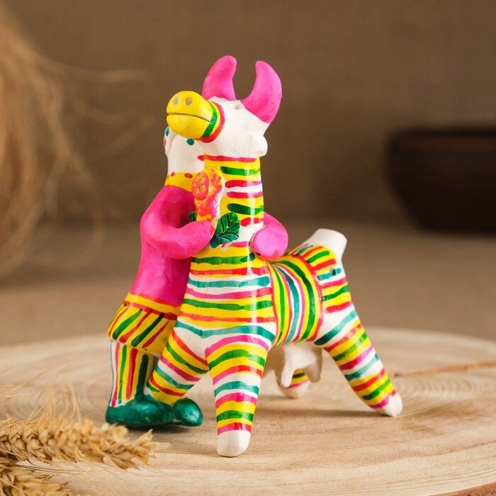 Филимоновская игрушка "Хозяюшка 2" от компании Интернет-гипермаркет «MOLL» - фото 1