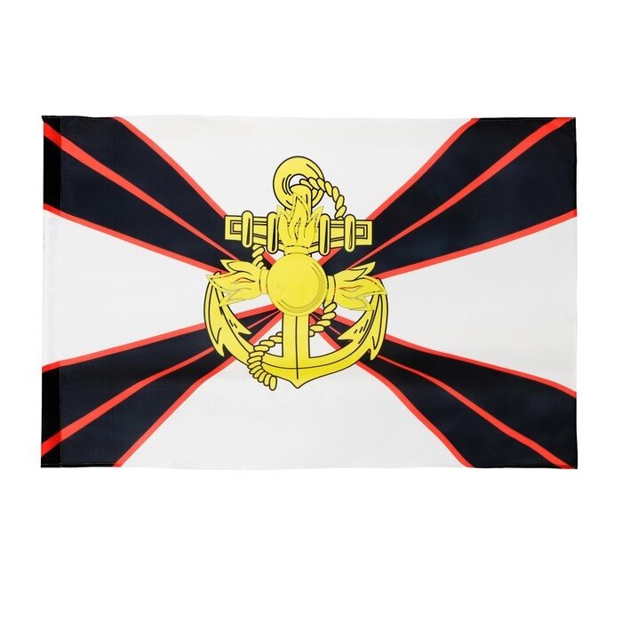 Флаг Морской Пехоты, 90 х 135 см, полиэфирный шелк, без древка от компании Интернет-гипермаркет «MOLL» - фото 1