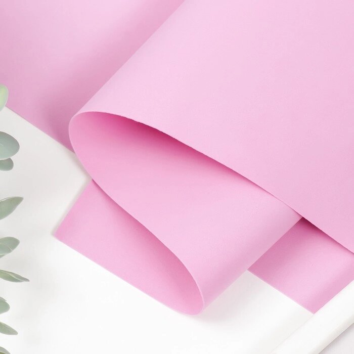 Фоамиран 1 мм, 45х45 см, цв. розовый (набор 10 листов) от компании Интернет-гипермаркет «MOLL» - фото 1