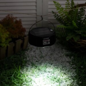 Фонарь садовый на солн. бат. Светильник" 13х6 см, LED-6-1.2V (SOLAR), пульт, USB, RGBW