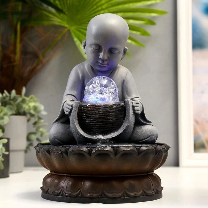 Фонтан настольный "Маленький Будда" от компании Интернет-гипермаркет «MOLL» - фото 1