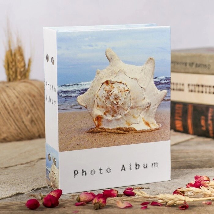 Фотоальбом на 100 фото 10х15 см "Пляж" МИКС от компании Интернет-гипермаркет «MOLL» - фото 1