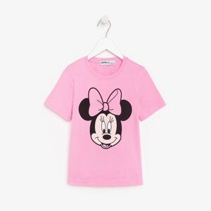 Футболка Disney "Минни", рост 122-128 (34), розовый