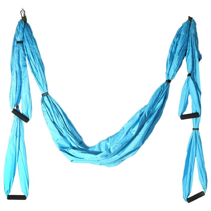 Гамак для йоги 250  140 см, цвет голубой от компании Интернет-гипермаркет «MOLL» - фото 1