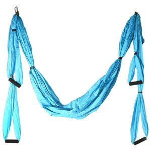 Гамак для йоги 250 140 см, цвет голубой