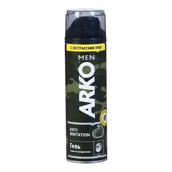 Гель для бритья Arko men Anti-Irritation, 200 мл от компании Интернет-гипермаркет «MOLL» - фото 1