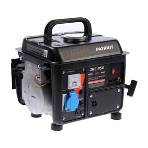 Генератор бензиновый PATRIOT GRS 950, 800 Вт, 2 л. с., 220 В, 4.2 л, ручной старт