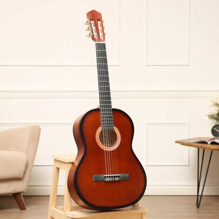 Гитара классическая "Амистар Н-30" 6-струнная, глянцевая, тёмная, цвет МИКС от компании Интернет-гипермаркет «MOLL» - фото 1