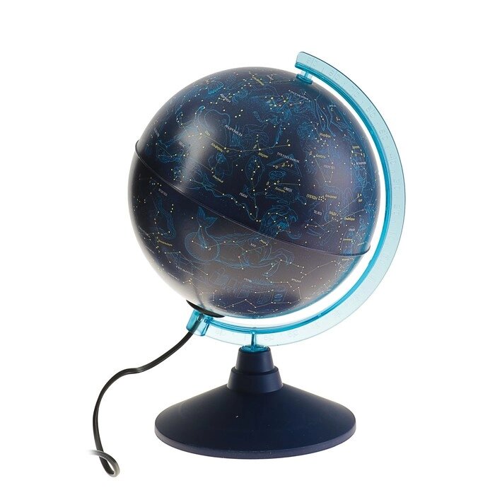 Глобус Звёздного неба "Классик Евро", диаметр 210 мм, с подсветкой от компании Интернет-гипермаркет «MOLL» - фото 1