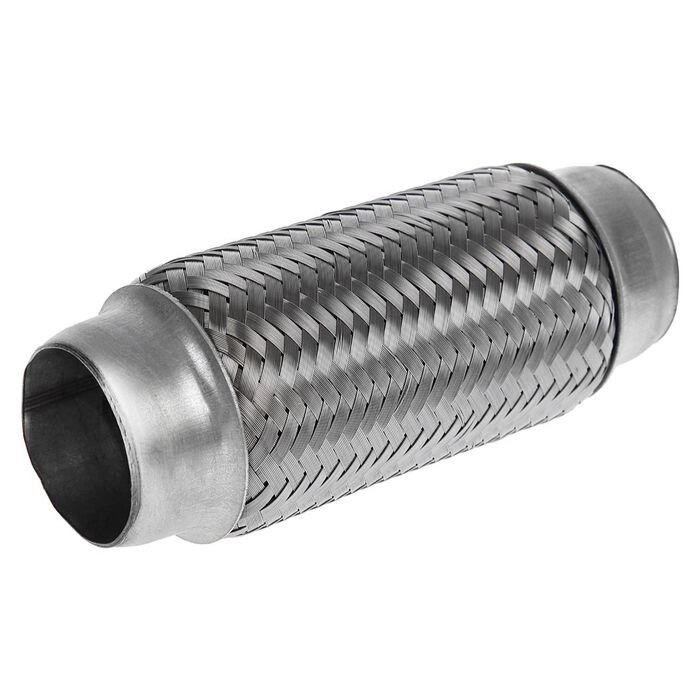 Гофра глушителя 45х160 мм, алюминизированная сталь от компании Интернет-гипермаркет «MOLL» - фото 1