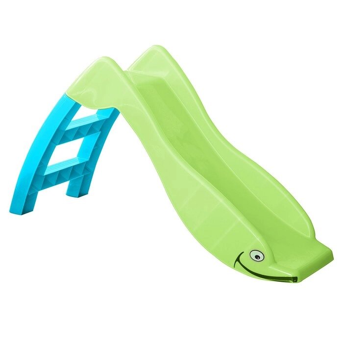 Горка "Дельфин", цвет зеленый, голубой (307) 163921 от компании Интернет-гипермаркет «MOLL» - фото 1