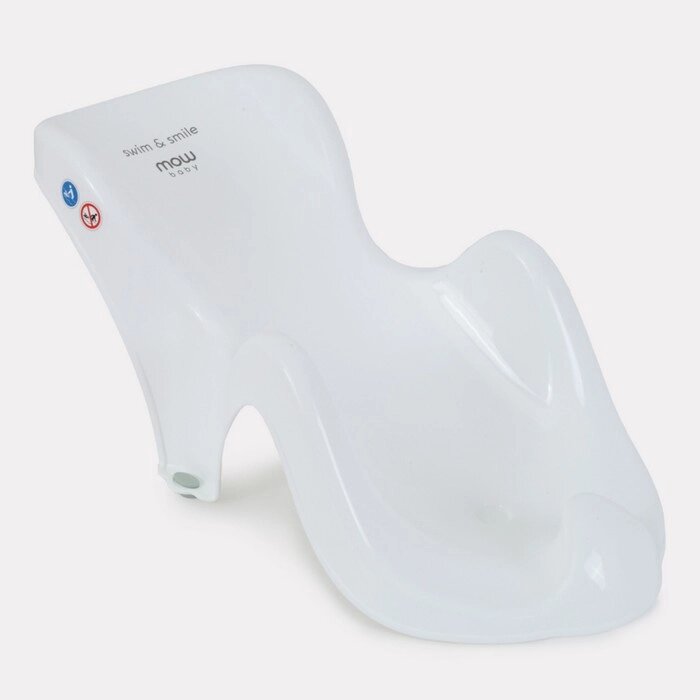 Горка для купания Mowbaby Slide, белый от компании Интернет-гипермаркет «MOLL» - фото 1