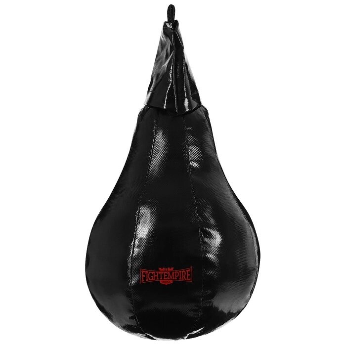 Груша боксёрская FIGHT EMPIRE, на ленте ременной, тент, 40 см, d=25 см, 4 кг от компании Интернет-гипермаркет «MOLL» - фото 1
