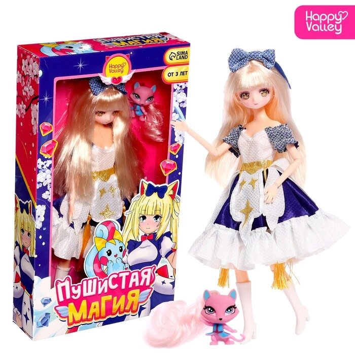 HAPPY VALLEY Кукла с питомцем "Пушистая мода" от компании Интернет-гипермаркет «MOLL» - фото 1