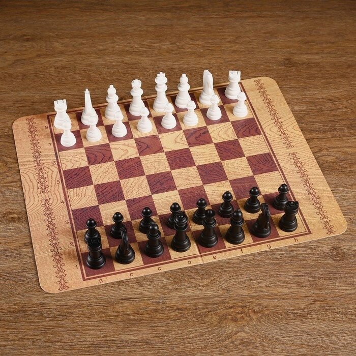 Игра настольная "Шашки, нарды, шахматы" от компании Интернет-гипермаркет «MOLL» - фото 1