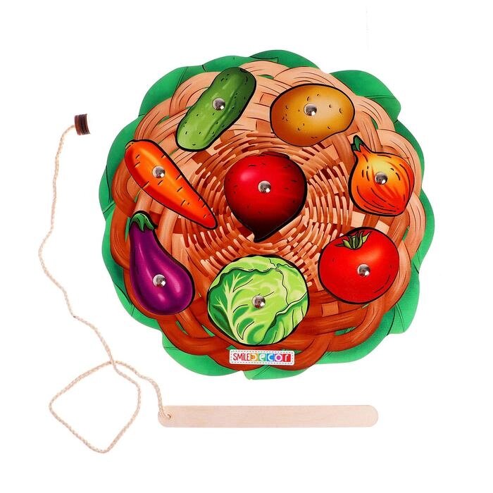 Игра с магнитами "Овощи" от компании Интернет-гипермаркет «MOLL» - фото 1