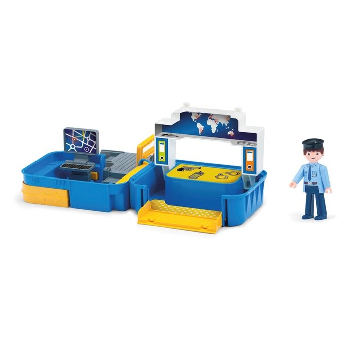 Игровой набор "Полиция", с аксессуарами и фигуркой полицейского от компании Интернет-гипермаркет «MOLL» - фото 1