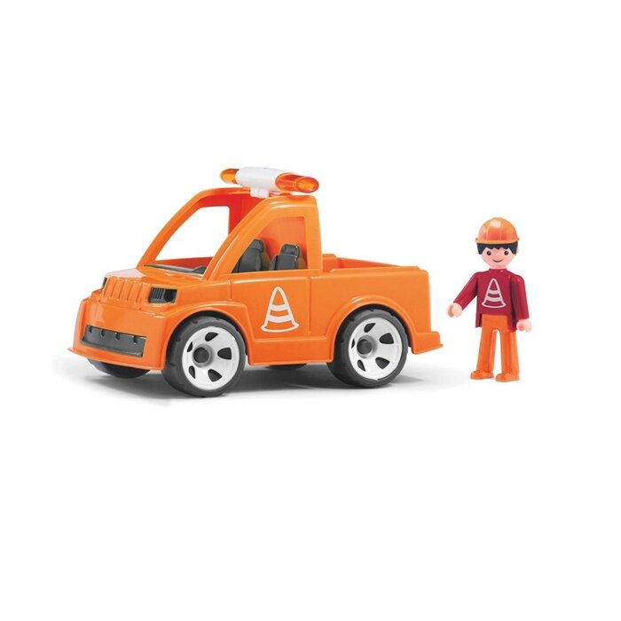 Игрушка "Автомобиль дорожной службы", с водителем от компании Интернет-гипермаркет «MOLL» - фото 1