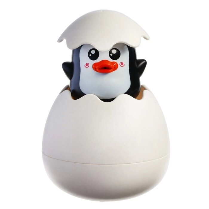 Игрушка для купания "Пингвинчик/ Цыпленок в  яйце", виды МИКС от компании Интернет-гипермаркет «MOLL» - фото 1