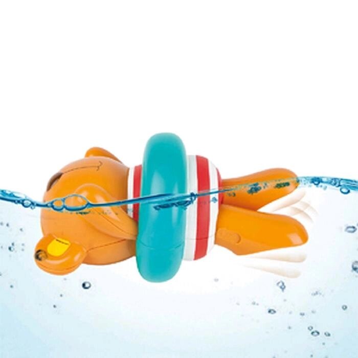 Игрушка для купания "Пловец Тедди", заводная от компании Интернет-гипермаркет «MOLL» - фото 1