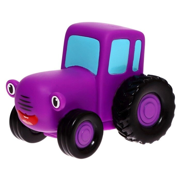 Игрушка для ванны "Синий трактор" розовый, 10 см LX-STPINK от компании Интернет-гипермаркет «MOLL» - фото 1
