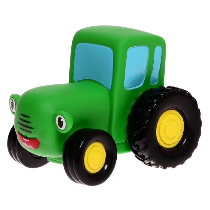 Игрушка для ванны "Синий трактор" зеленый, 10 см LX-STGREEN от компании Интернет-гипермаркет «MOLL» - фото 1