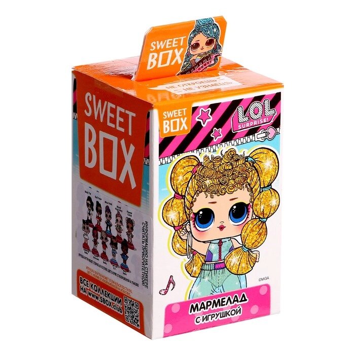 Игрушка Lol Sweet Box + Мармелад 10 г от компании Интернет-гипермаркет «MOLL» - фото 1