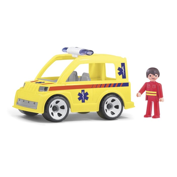 Игрушка "Машина скорой помощи", с водителем от компании Интернет-гипермаркет «MOLL» - фото 1