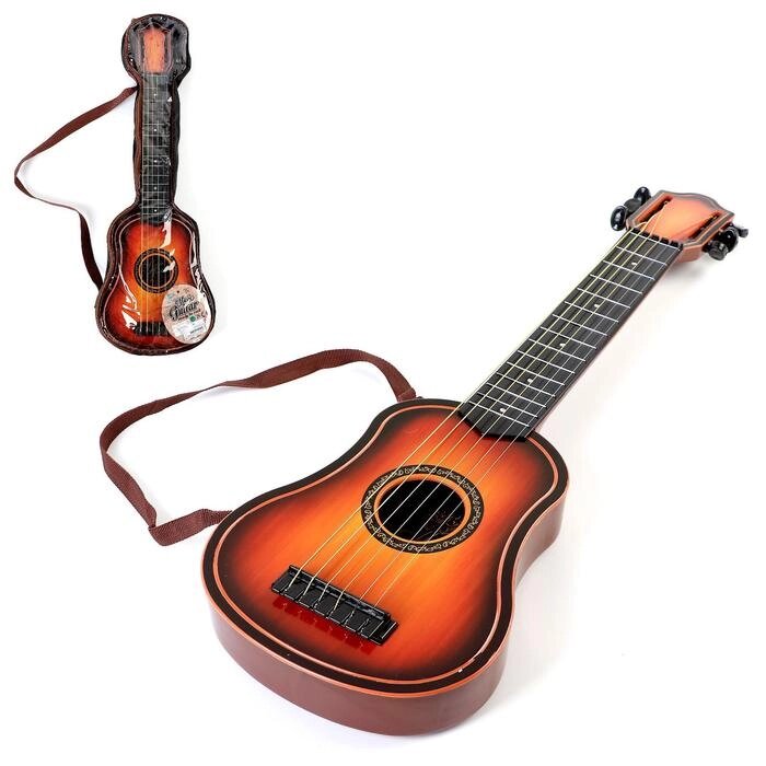 Игрушка музыкальная - гитара "Аккорд" от компании Интернет-гипермаркет «MOLL» - фото 1
