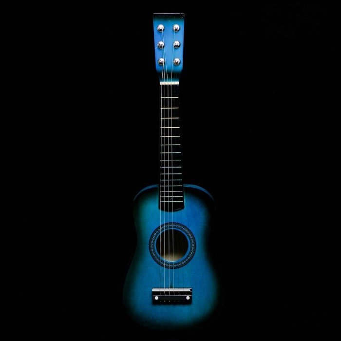 Игрушка музыкальная "Гитара" в синем цвете, 57  19,5  9 см от компании Интернет-гипермаркет «MOLL» - фото 1