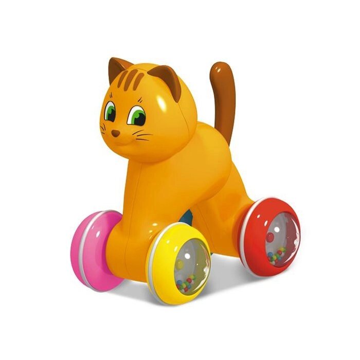 Игрушка-покатушка "Котик" от компании Интернет-гипермаркет «MOLL» - фото 1