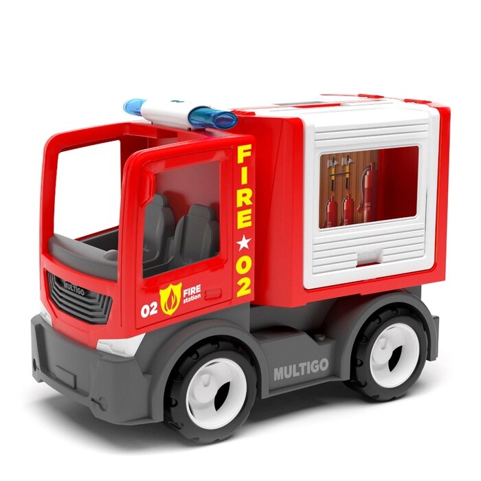 Игрушка "Пожарный грузовик", для команды от компании Интернет-гипермаркет «MOLL» - фото 1