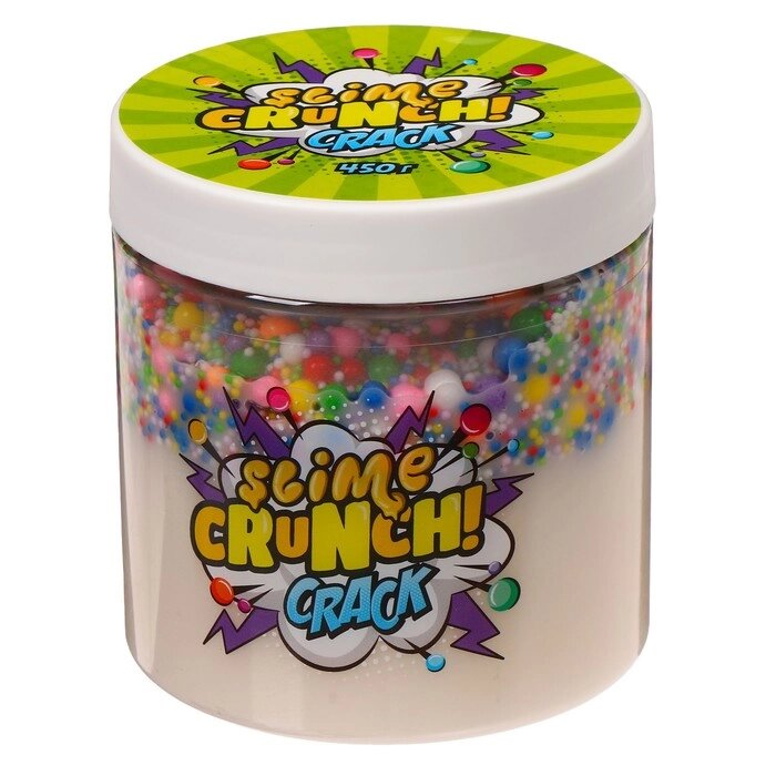 Игрушка ТМ "Slime" Crunch-slime Crack с ароматом сливочной помадки 450г S130-43 от компании Интернет-гипермаркет «MOLL» - фото 1
