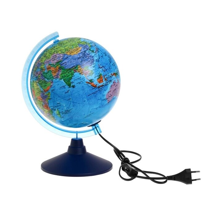 Интерактивный глобус политический с подсветкой, 210мм (очкиVR) INT12100294 от компании Интернет-гипермаркет «MOLL» - фото 1