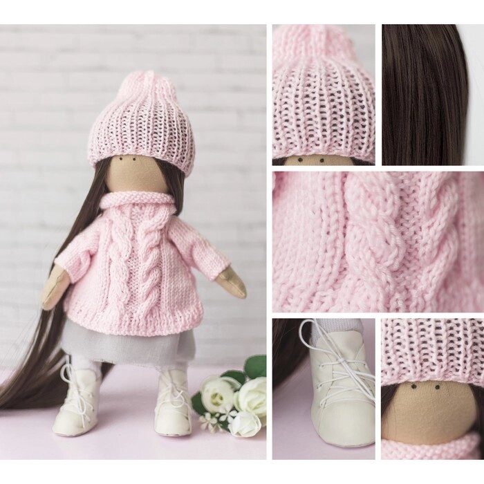 Интерьерная кукла "Мика", набор для шитья, 18  22.5  4.5 см от компании Интернет-гипермаркет «MOLL» - фото 1