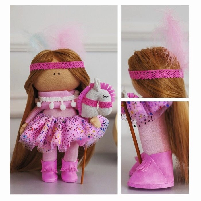 Интерьерная кукла "Наоми", набор для шитья, 15,6  22.4  5.2 см от компании Интернет-гипермаркет «MOLL» - фото 1