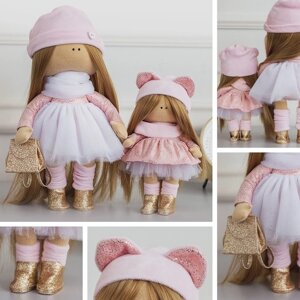 Интерьерные куклы "Иви и Эми", набор для шитья 15,6 22.4 5.2 см