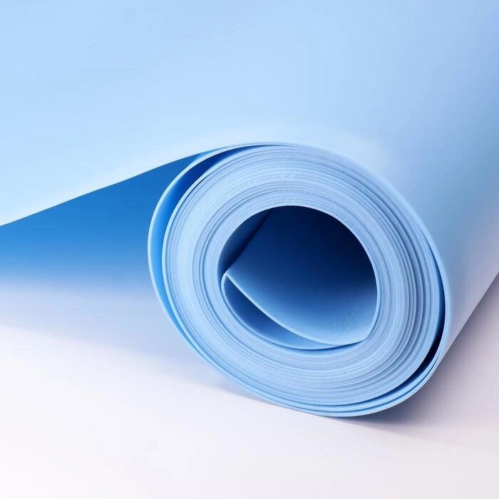 Изолон для творчества голубой 2 мм, рулон 0,75х10 м от компании Интернет-гипермаркет «MOLL» - фото 1